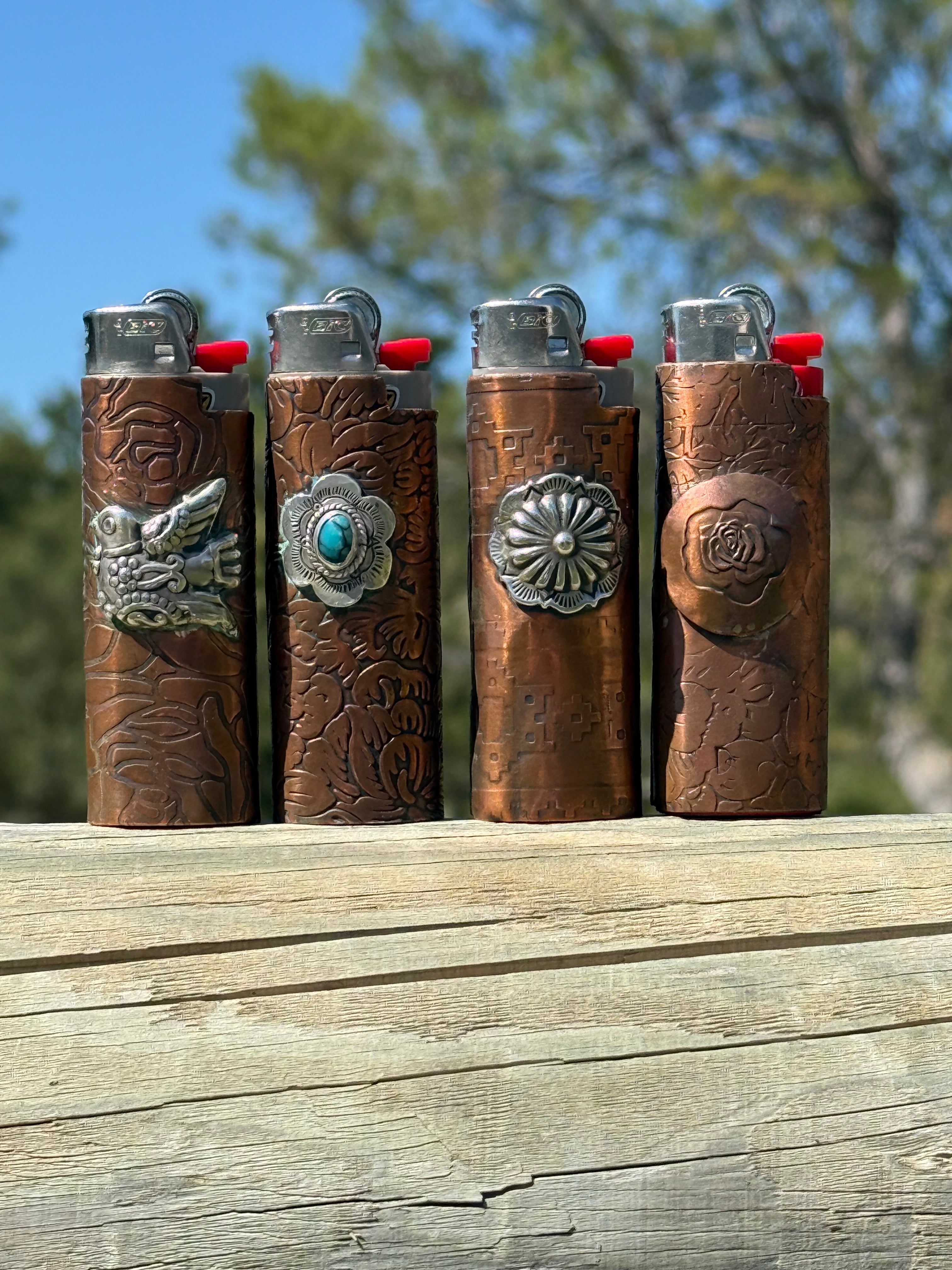 Copper Lighter Covers